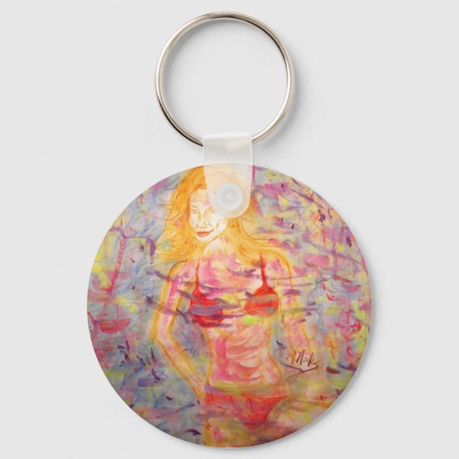 Chaveiro garota biquíni (Frente)