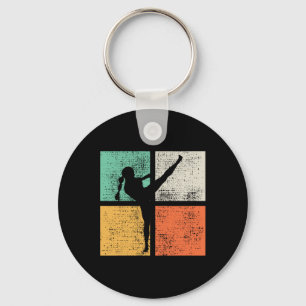 Chaveiro Garota de Kickboxing Muay Thai Kickboxer