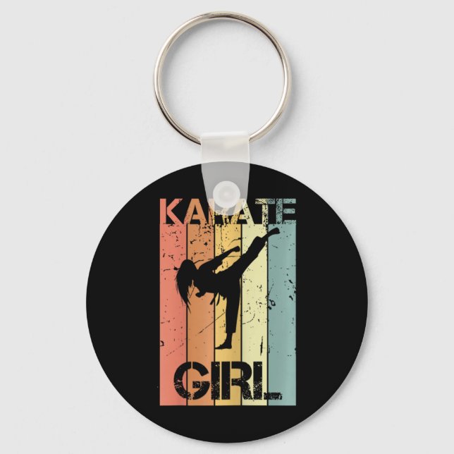 Chaveiro Garota do Karate (Frente)