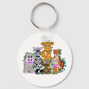 Chaveiro Garota do ZOO