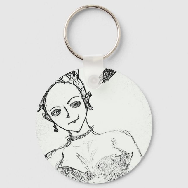 Chaveiro garota punk é sophie??? (Frente)