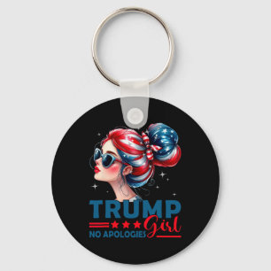 Chaveiro Garota Trump Sem Desculpas Coque Desarrumado Solte