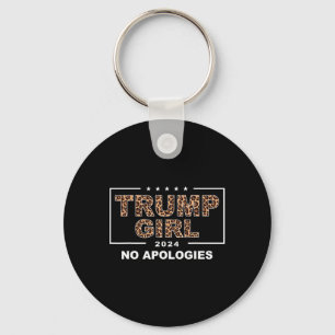 Chaveiro Garota Trump Sem Desculpas Leopardo Trump 47º Pres
