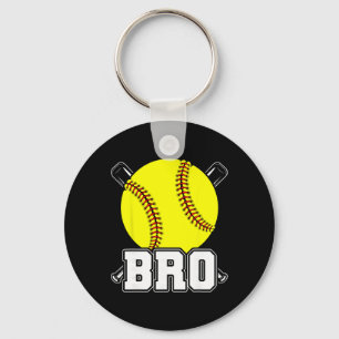 Chaveiro Garotas Fastpitch Softll Irmão Engraçado
