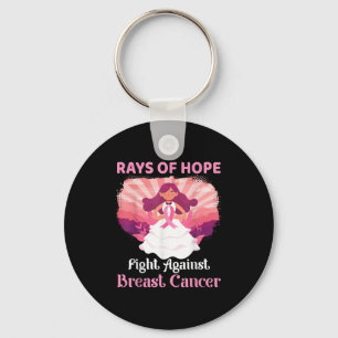 Chaveiro Garotas Rosa Combatem Contra O Cancer