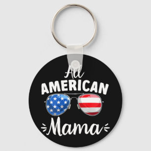 Chaveiro Garotas Todas Americanas Mamãe 4 De Julho