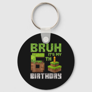 Chaveiro Garoto de Aniversário Engraçado Miúdo Bruh É Meu 6