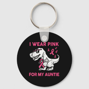 Chaveiro Garoto Eu Visto Rosa Para Minha Tia Cancer De Mama