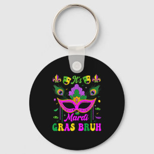 Chaveiro Garotos engraçados do Mardi Gras, crianças