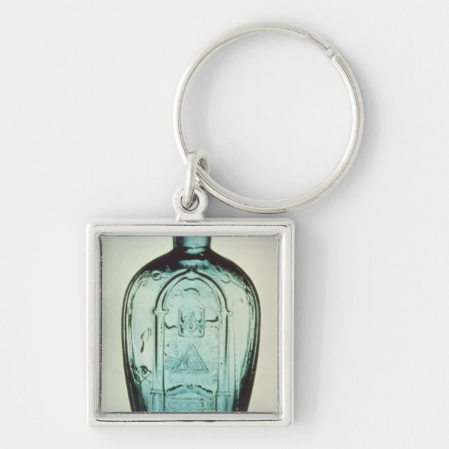 Chaveiro garrafa maçónica Molde-fundida (Frente)