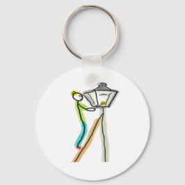 Chaveiro Gaslighting Stickman