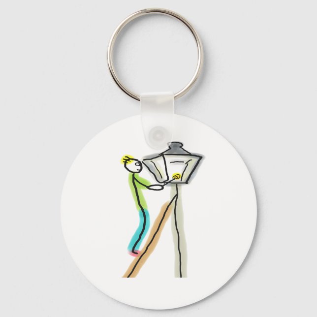 Chaveiro Gaslighting Stickman (Frente)