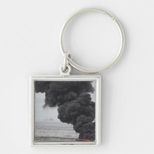 Chaveiro Gathered concentrou queimaduras do óleo