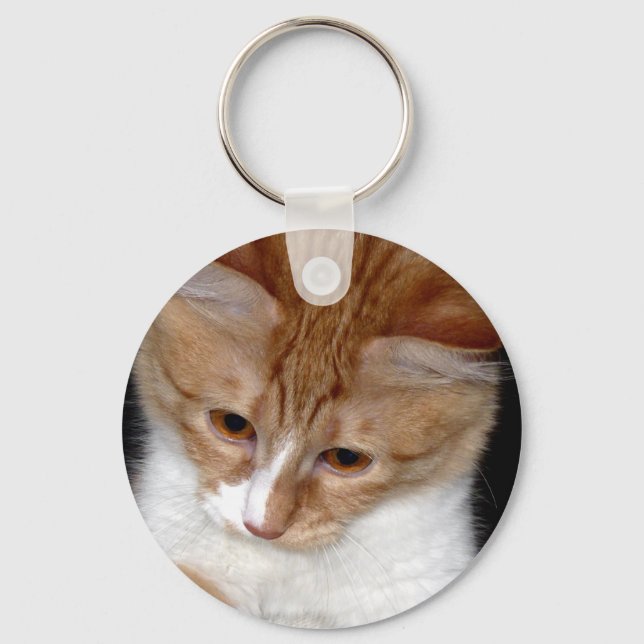 Chaveiro Gatinha Olhando (Frente)