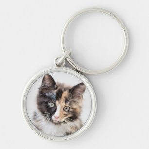 Chaveiro Gatinho adorável da chita