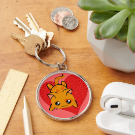 Chaveiro Gatinho de animação Ultra Cute Kawaii