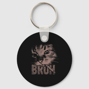 Chaveiro Gatinho de cigarro engraçado meme de gato estúpido