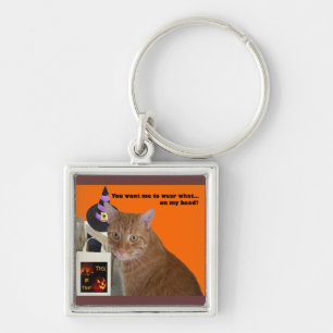 Chaveiro Gatinho de Halloween - Vestir o quê