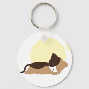 Chaveiro Gatinho Dormindo