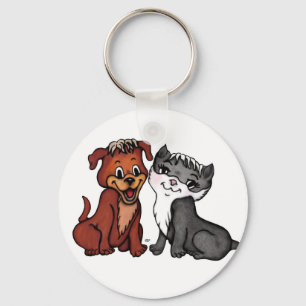 Chaveiro Gatinho e Copo