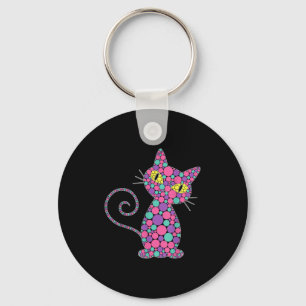 Chaveiro Gatinho Engraçado Adora Bolinhas Feliz Dia Ponto G