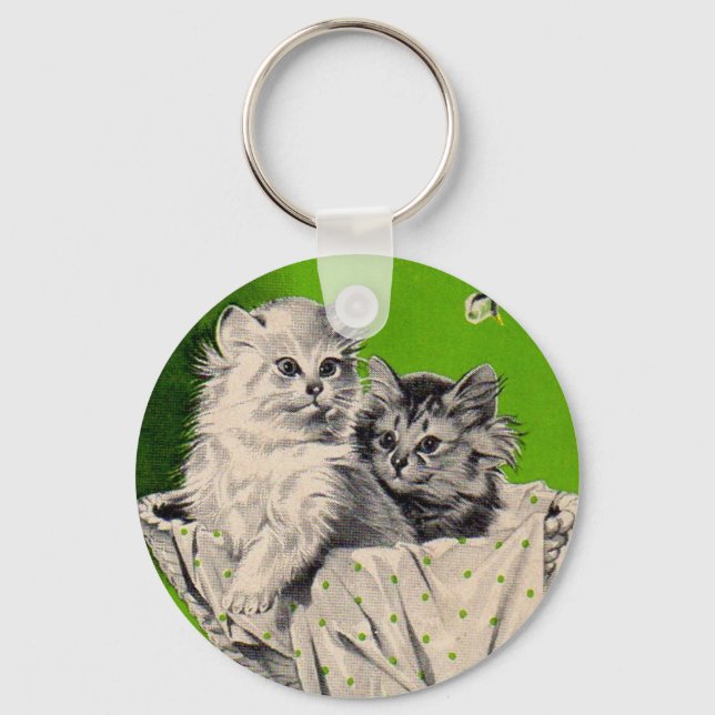 Chaveiro gatinho pequeno gatinho (Frente)