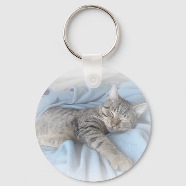 Chaveiro Gatinho sonolento (Frente)