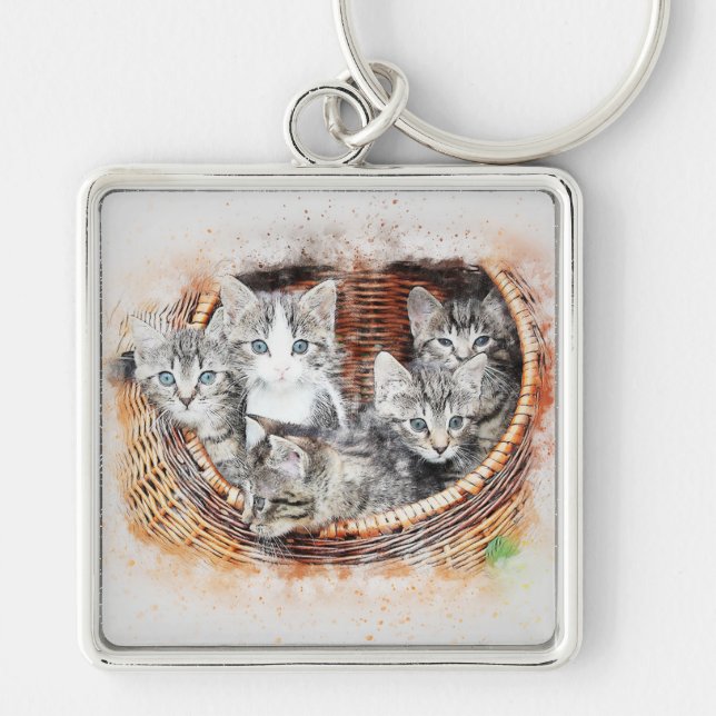 Chaveiro Gatinhos (Frente)