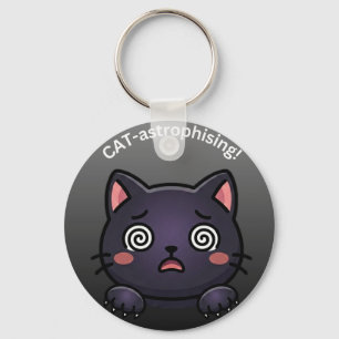 Chaveiro Gato Catastrofizador Fofo