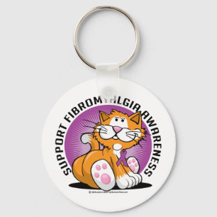 Chaveiro Gato da fibromialgia