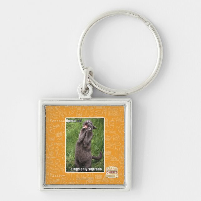 Chaveiro Gato da ópera (Frente)