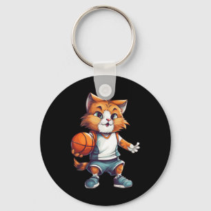 Chaveiro Gato de Basquete