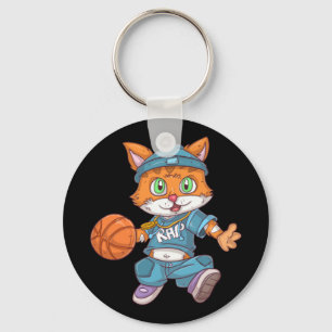 Chaveiro Gato de Basquete