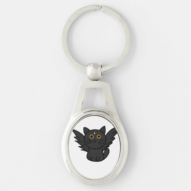 Chaveiro Gato-de-costas (Frente)