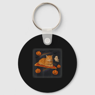 Chaveiro Gato De Galáxia Engraçado No Espaço Gato Pizza Hal