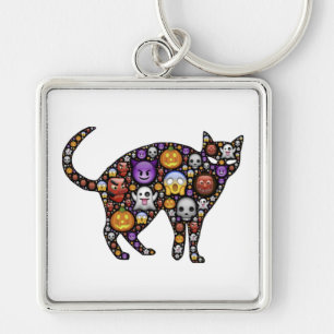 CHAVEIRO GATO DE HALLOWEEN
