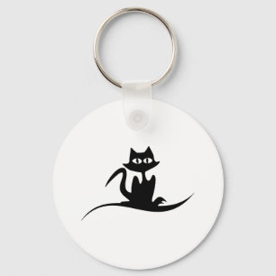 Chaveiro Gato de Halloween