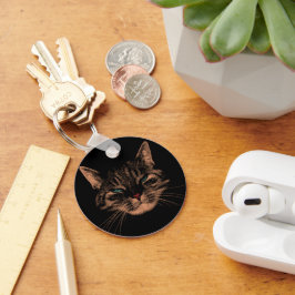 Chaveiro Gato de Halloween de Gatos de Pirificação de Gatos