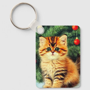 Chaveiro Gato de natais vintages