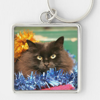 Chaveiro Gato de Natal