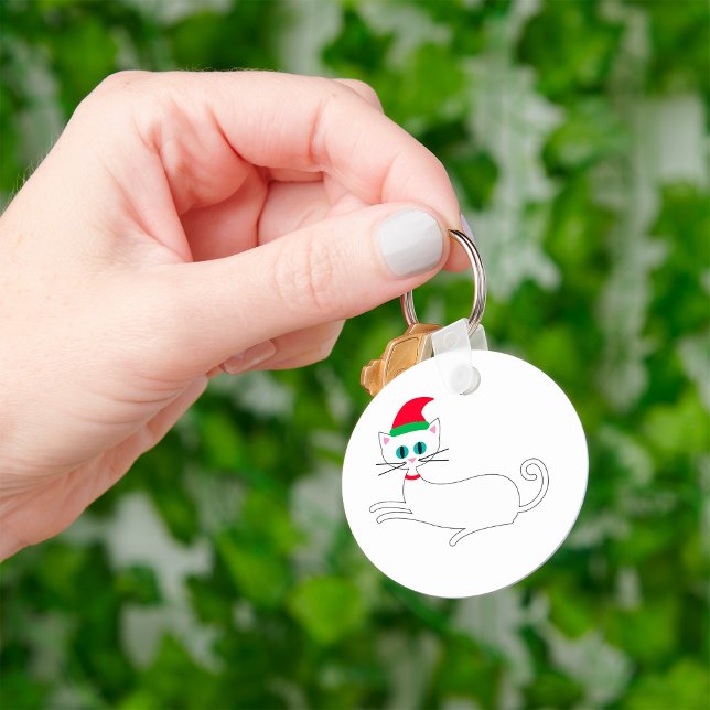 Chaveiro Gato de Natal (Criador carregado)