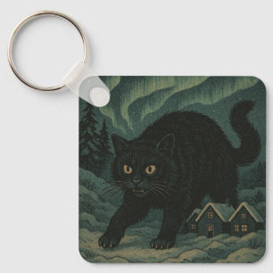 Chaveiro Gato de Natal islandês