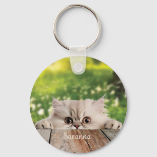 Chaveiro Gato de Pequim Pérsico Bonito