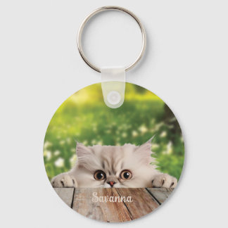 Chaveiro Gato de Pequim Pérsico Bonito