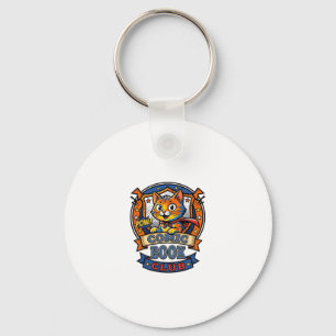 Chaveiro Gato de Quadrinhos Presente para Mãe de Gato - Gat