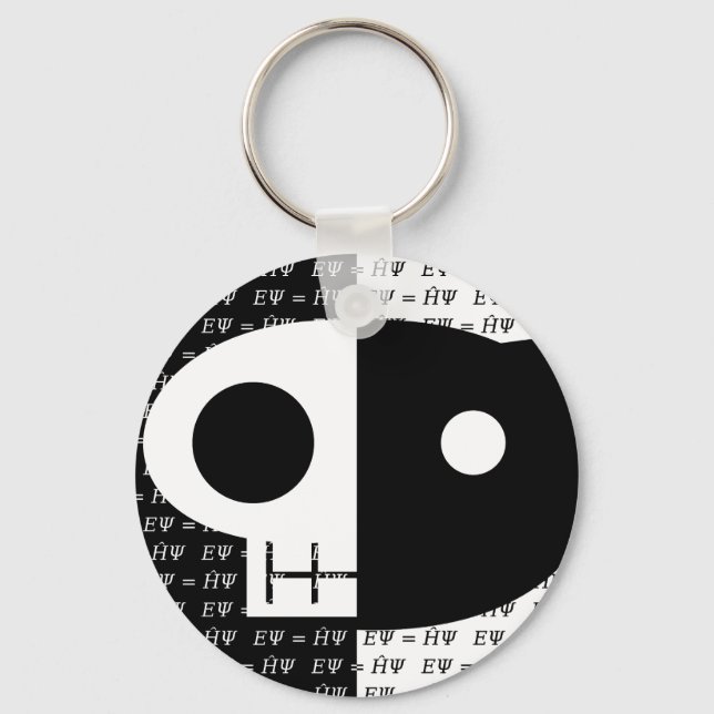 Chaveiro Gato de Schrödinger (Frente)