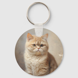 Chaveiro Gato de Shorthair exótico