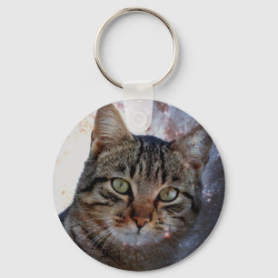 Chaveiro Gato do Espaço