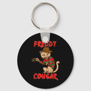 Chaveiro Gato _ Dy Cougar - Halloween engraçado para homens