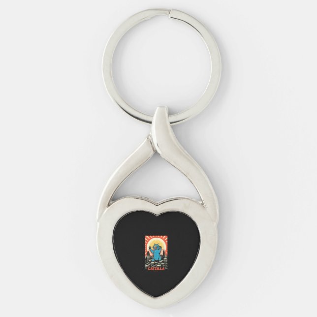 Chaveiro Gato Engraçado (Frente)